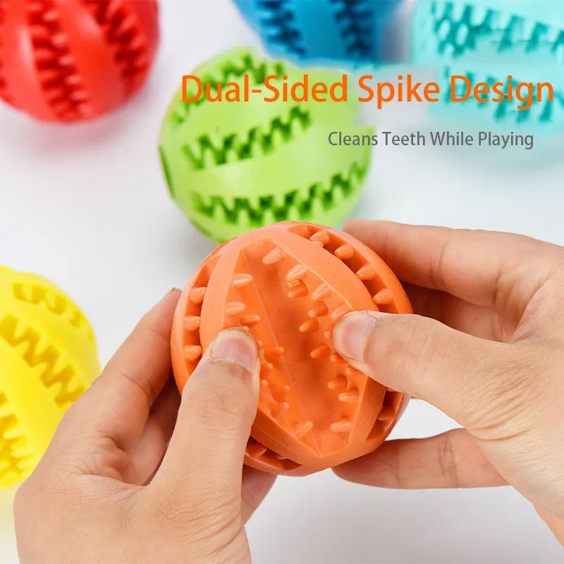 Dog Treat Toy Ball Dog Tooth Cleaning Toy Interactive Dog Toys Treat