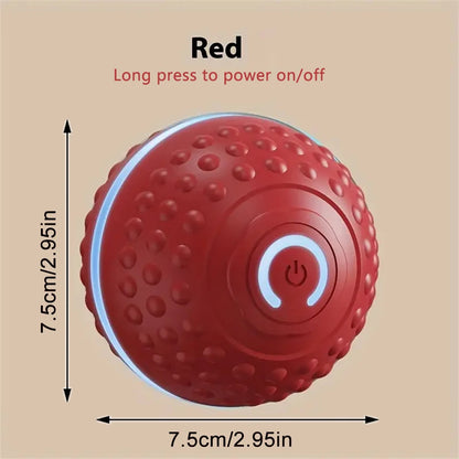 Smart Dog Toy Ball Automatic Interactive Pet Electronic Rolling USB