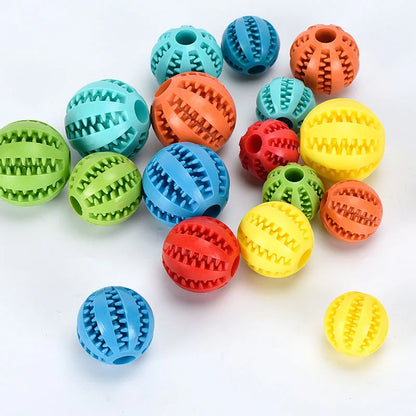Dog Treat Toy Ball Dog Tooth Cleaning Toy Interactive Dog Toys Treat