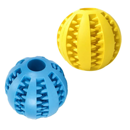 Dog Treat Toy Ball Dog Tooth Cleaning Toy Interactive Dog Toys Treat