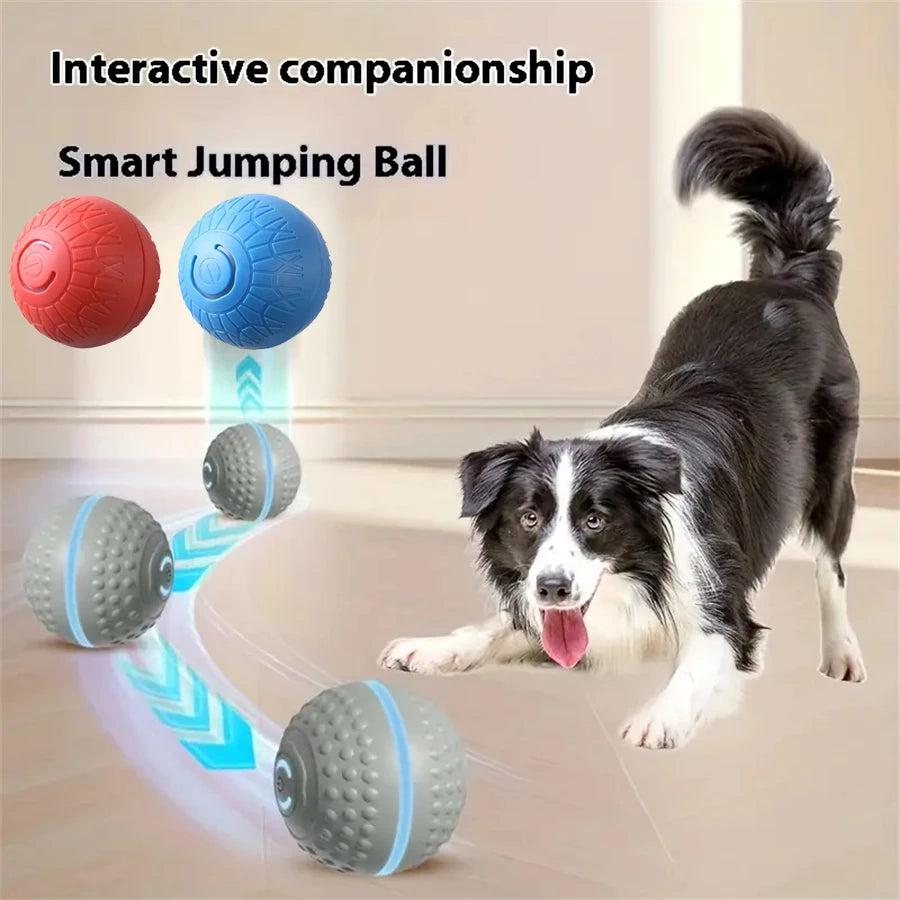 Smart Dog Toy Ball Automatic Interactive Pet Electronic Rolling USB