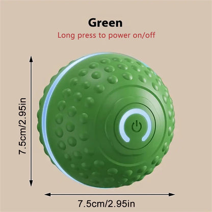 Smart Dog Toy Ball Automatic Interactive Pet Electronic Rolling USB
