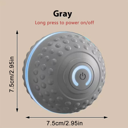 Smart Dog Toy Ball Automatic Interactive Pet Electronic Rolling USB