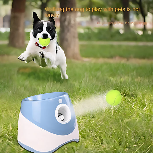 Dog Launcher Automatic Dogs Chase Toy Tennis Throwing Pinball